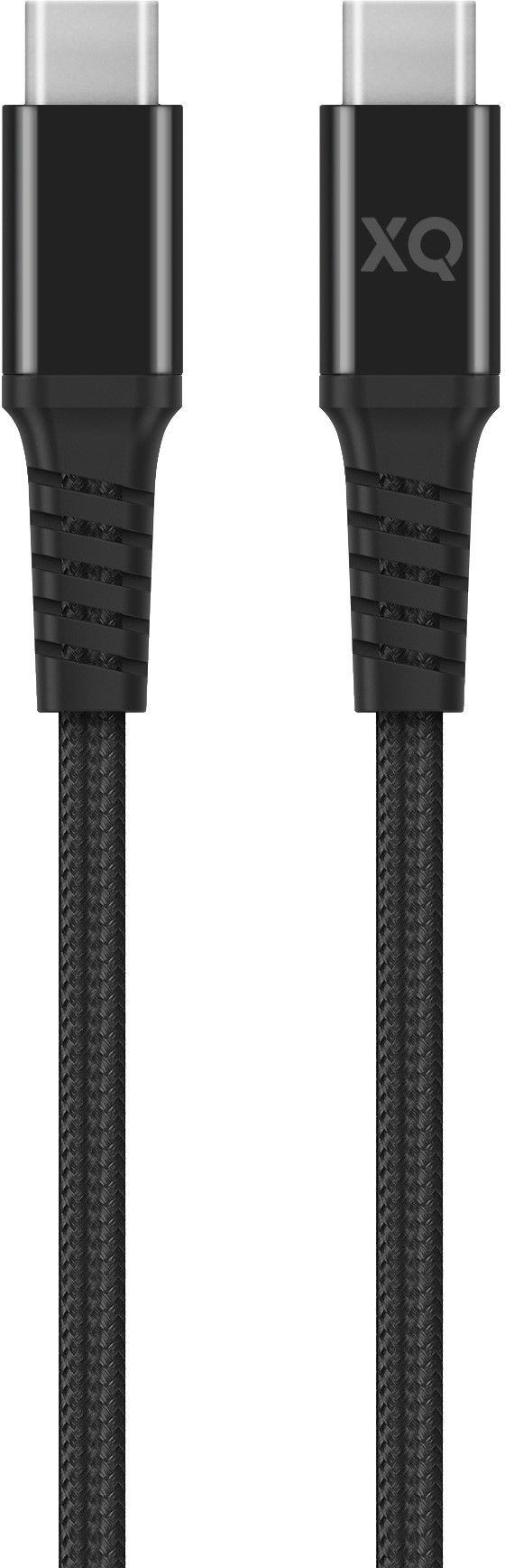Xqisit Extra Strong Braided USB-C to USB-C Cable - Rosa