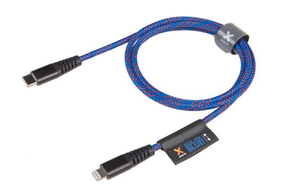 Xtorm CS032 Solid Blue USB-C - Lightning 1m