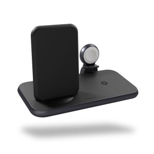 Zens 4 in 1 Stand+Watch Wireless Charger - Vit