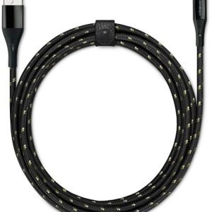 Usbepower Evertek Luxury Lightning Cable - Svart/grå