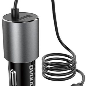 Dudao R5ProL Car Charger 1x USB-A + Lightning Cable
