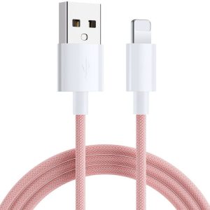 SiGN Boost USB-A to Lightning Cable - Grön 2 meter