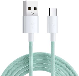 SiGN Boost USB-A to USB-C Cable - Grön 2 meter