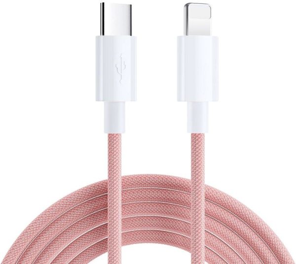 SiGN Boost USB-C to Lightning Cable 20W - Grön 1 meter