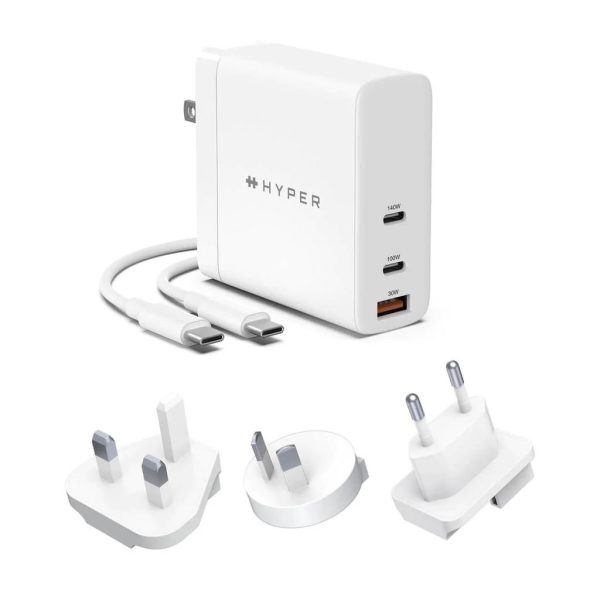 HyperJuice 140W PD 3.1 USB-C Charger With Adapters