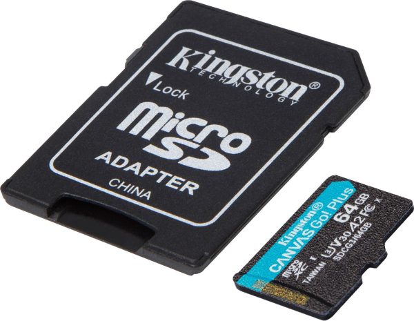 Kingston Canvas Go! Plus - microSD Memory Card - 128GB