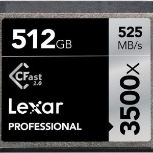 Lexar Professional 3500x CFast 2.0 Card - 512GB