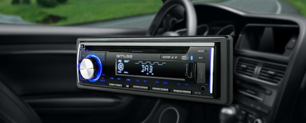 Muse M-1229 BT Car Radio CD Player with Bluetooth