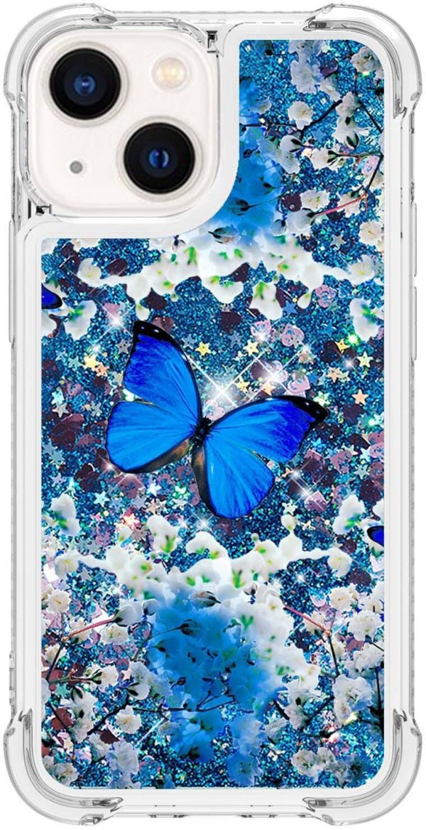 Trolsk Liquid Glitter Case - Butterfly
