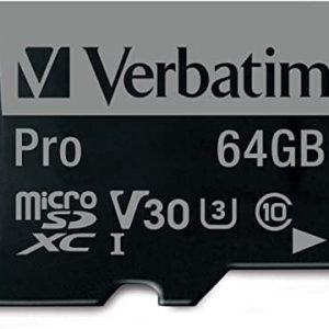 Verbatim MicroSD Pro 64GB inkl SD-Adapter