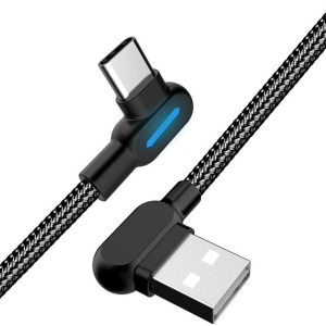 SiGN Angled USB-A to USB-C Cable
