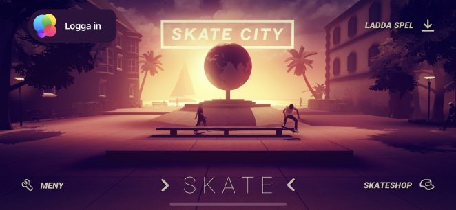 Skate City öppningsvy