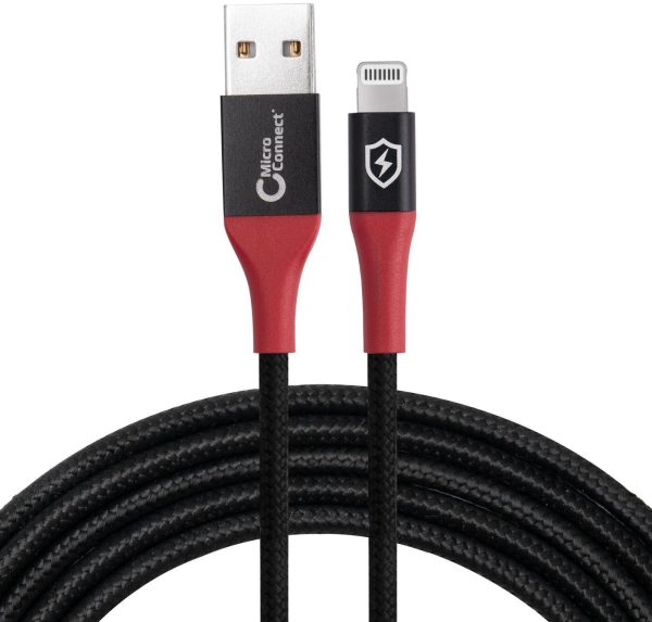 MicroConnect Safe Charge USB-A to Lightning Cable