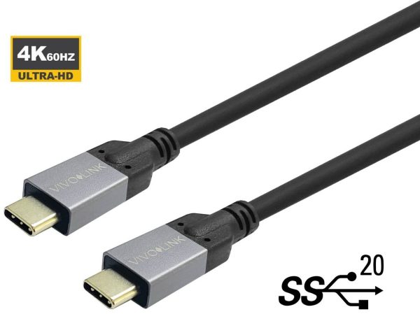 Vivolink USB-C to USB-C Cable - 3 meter