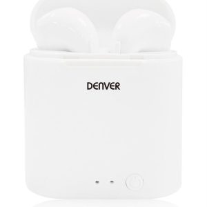 Denver Truly Wireless Bluetooth-hörlurar - Svart