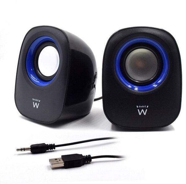 Ewent EW35 2.0 Speakers 5W RMS - Vit