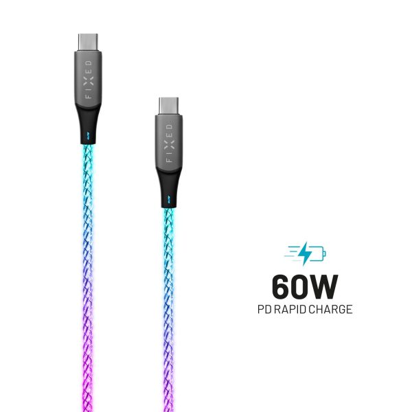 Fixed Glowing USB-C Cable 60W