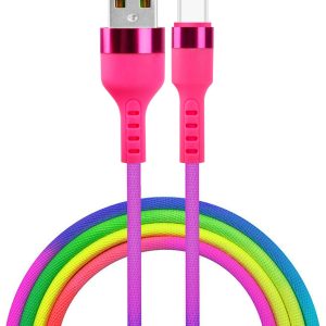 Setty Rainbow USB-A to USB-C Cable