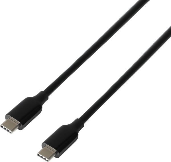Deltaco USB-C- till USB-C-kabel 60W - 3 meter