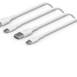 Belkin Boost Charge USB-A to USB-C Cable - 2-pack