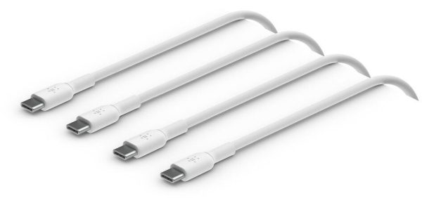 Belkin Boost Charge USB-C To USB-C Cable - 2-pack - Svart/vit 1 meter
