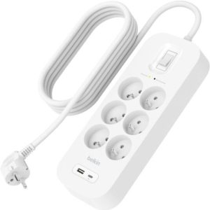 Belkin Connect Surge Protector 6 Outlet with USB-C and USB-A