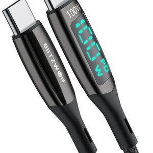 BlitzWolf BW-TC23 USB-C till USB-C kabel - 180 cm