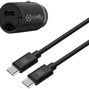 Celly ProPower Car Charger PD 20W + USB-C Cable